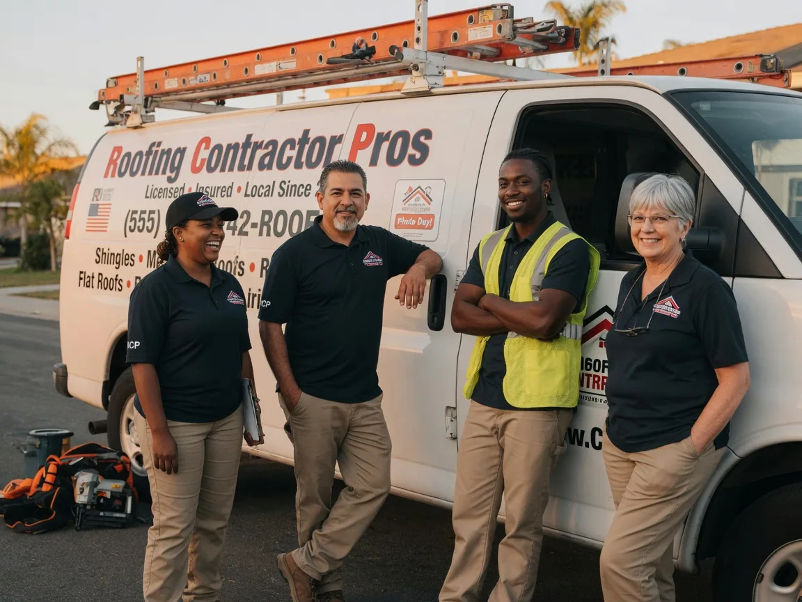 Local Roofing Contractors company in Rochert, MN